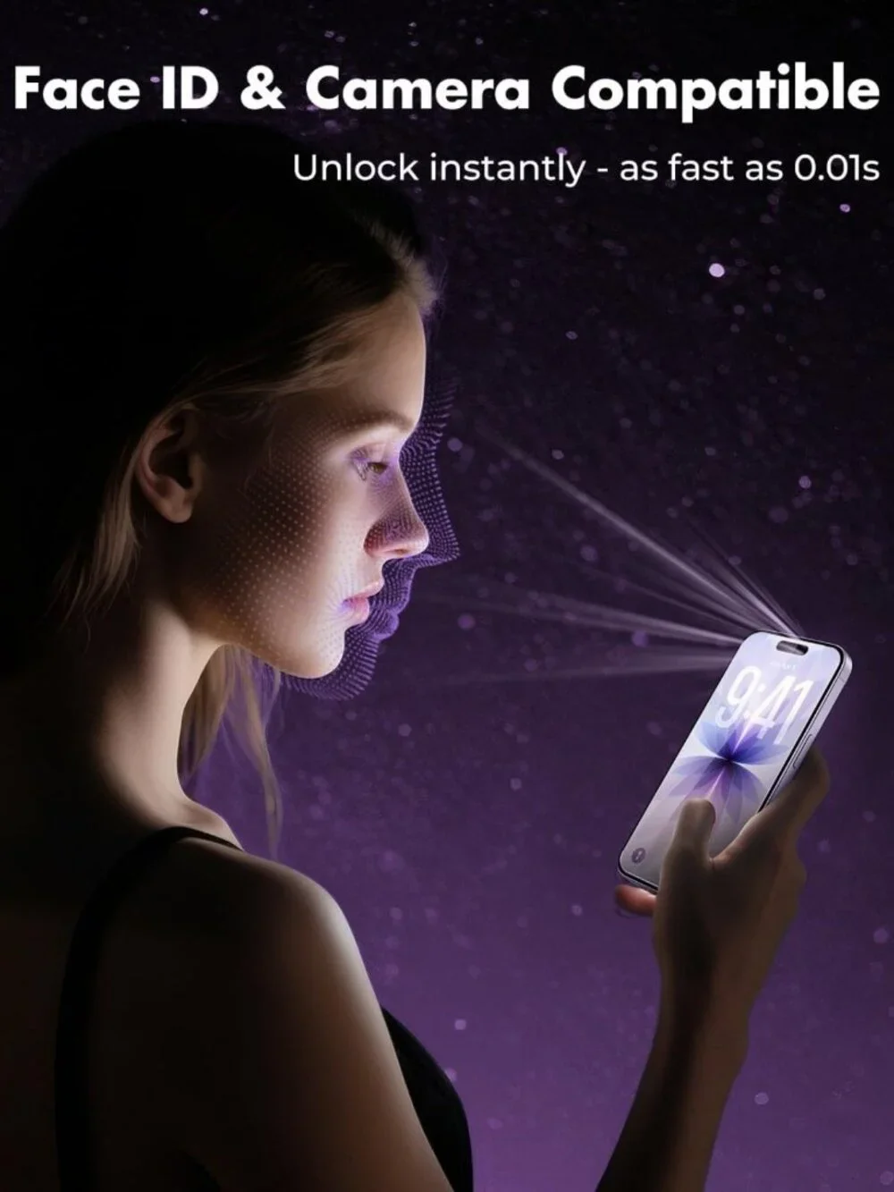 Durable iPhone 17 Screen Protector 3-Pack, Dual-Tempered Glass, HD Clarity